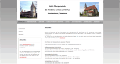 Desktop Screenshot of bonifatius-lambertus.de